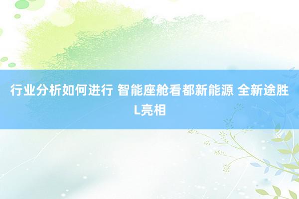 行业分析如何进行 智能座舱看都新能源 全新途胜L亮相