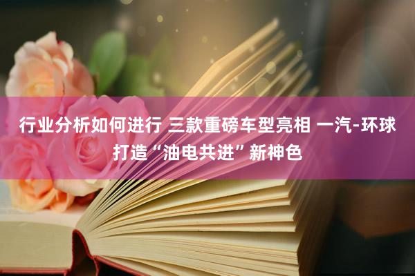 行业分析如何进行 三款重磅车型亮相 一汽-环球打造“油电共进”新神色